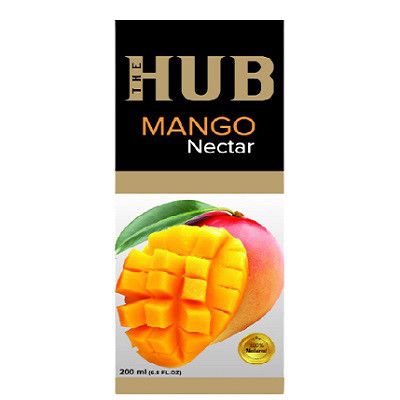 The Hub Mango Juice - Glas 6x1L