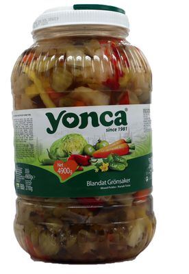 Yonca Mix Pickles 4x4.9kg