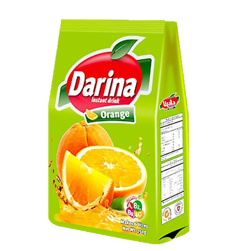 Darina Snabb Juice Pulver - Apelsin 20x750g