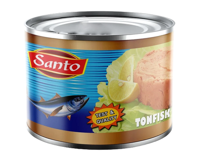 Santo Tonfisk bitar i vatten 6x1715g