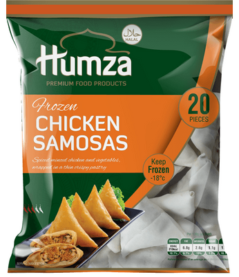 Humza Kyckling Samosa 20st 10x650g