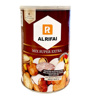 Al Rifai Supermix - Blandade Nötter - Rostade 12x450g