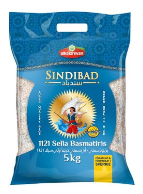 Alkaizhwan Ris Basmati Sella Sindibad 1x5kg