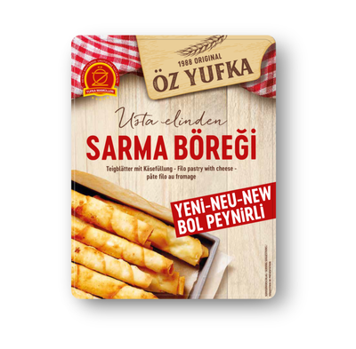 Öz Yufka Filodeg Med Ost 16x500g