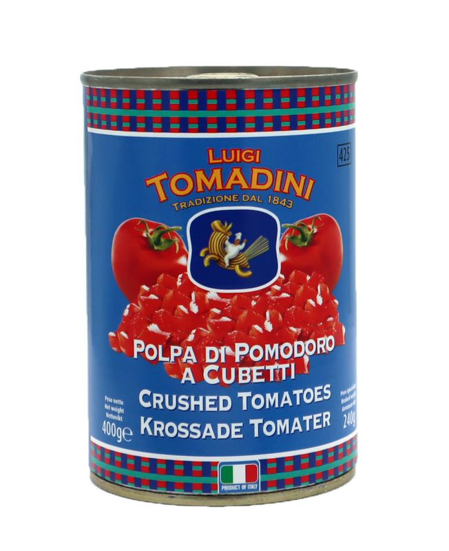Luigi Tomadini Krossade Tomater 24x400g