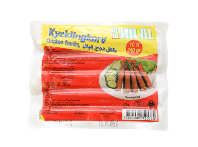 Al hilal Kycklingkorv 32x340g