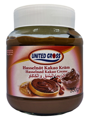 United Chokladkräm 12x350g