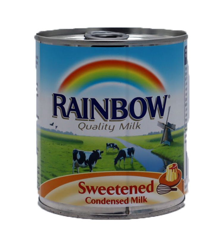 Rainbow Kondencerad Mjölk (Sötad) 24x397g