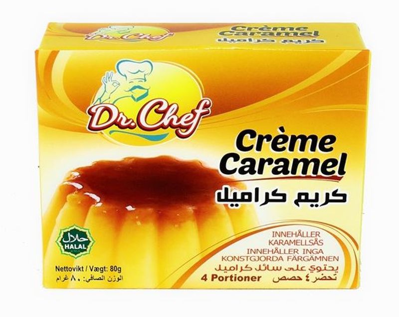 Dr.Chef Creme Caramel 48x80g