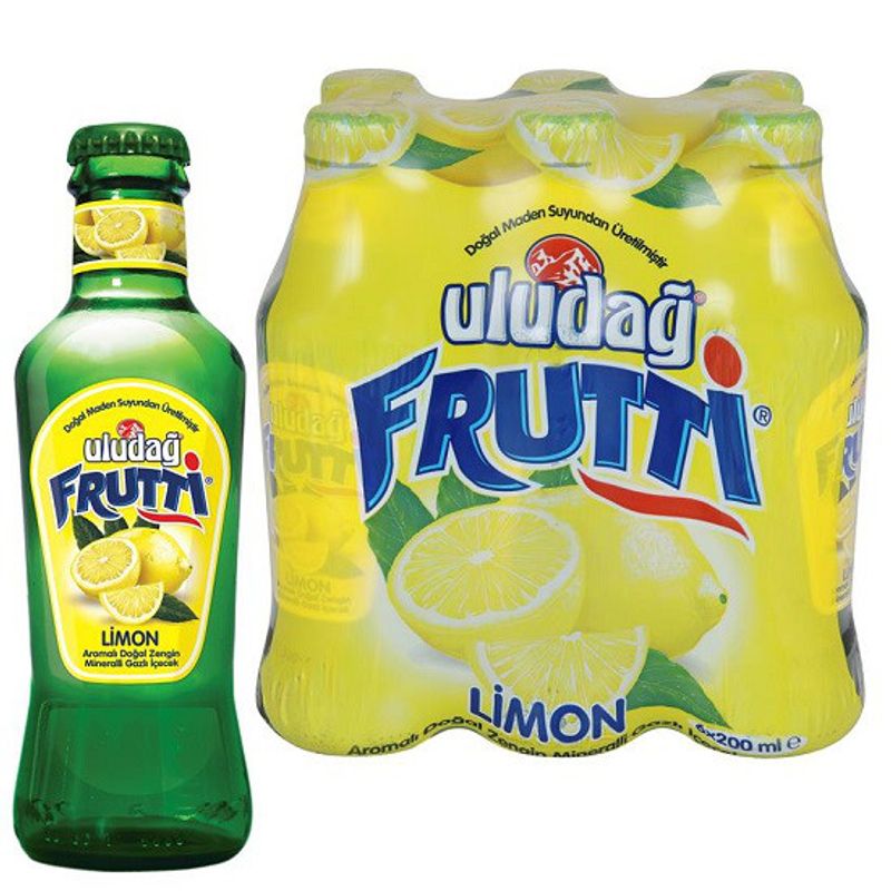 Uludag frutti Dryck Citron (6-Pack) 4x1200ml