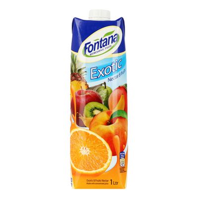 Fontana Exotic Frukt Nektar 12x1L