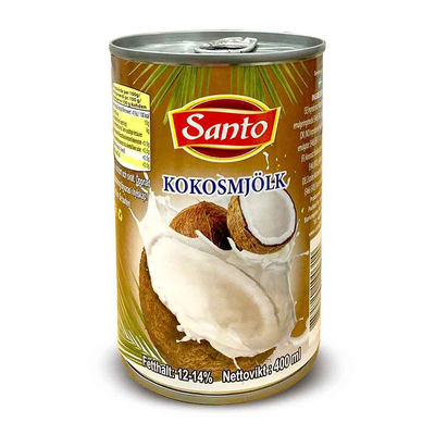 Santo Kokosmjölk 24x575g