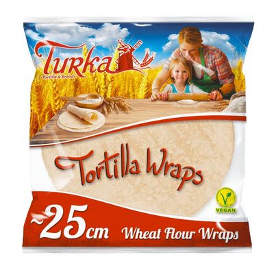 Turka Tortilla 25cm 6x18st