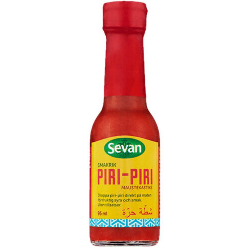 Sevan Hot Sauce Piri Piri 12x95ml