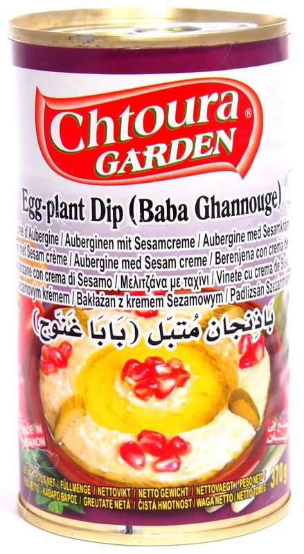 Chtoura Garden Baba Ghannouge - Aubergindipp 24x370g