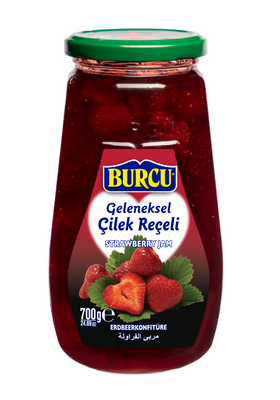 Burcu Jordgubbsmarmelad 12x700g