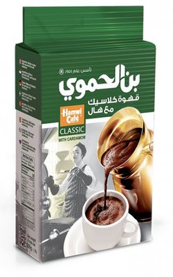 Hamwi Cafe Kaffe Med Kardemumma (grön) 6x500g