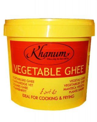 Khanum Vegetabilisk Ghee 2x4kg