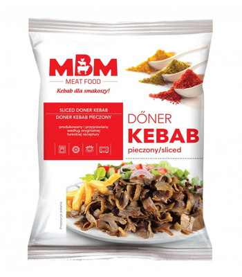 MBM Kebab Skivad Döner 8x1kg
