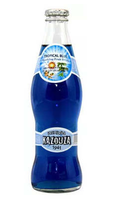 Kazouza Kolsyrat Dryck -Tropical Blue 24x275ml