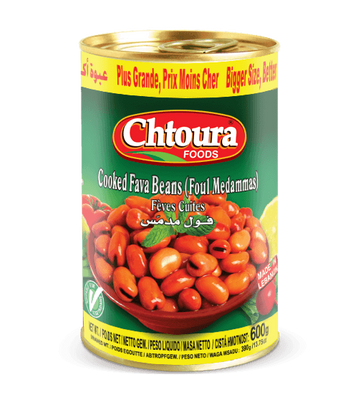Chtoura Foods Fava bönor 12x600g