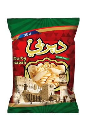Derby Potatis chips 108x18g