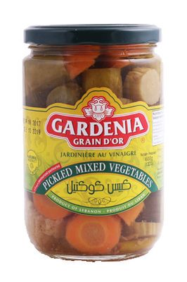 Gardenia Mix Pickles 12x600g