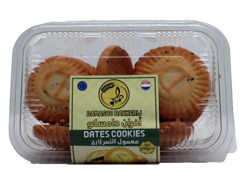 Damasco Bakkerij Dadelkakor 12x400g