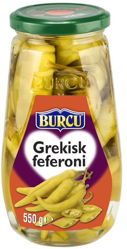 Burcu Feferoni Grekisk 12x580g