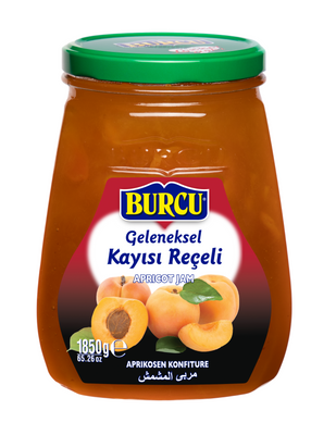 Burcu Aprikosmarmelad 6x1.85kg