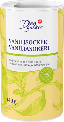 Dan Sukker Vaniljsocker 10x140g