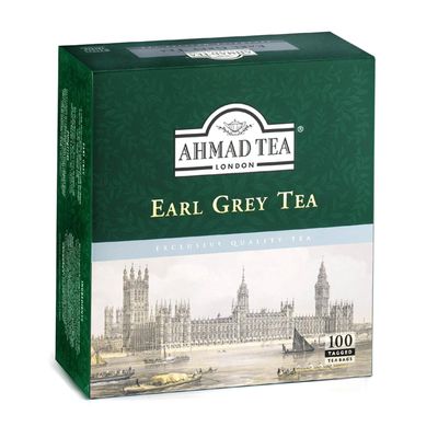 Ahmad Tea Earl Grey (påsar) 12x200g