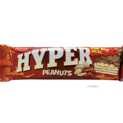 Hyper Wafer Jordnötter 25x50g