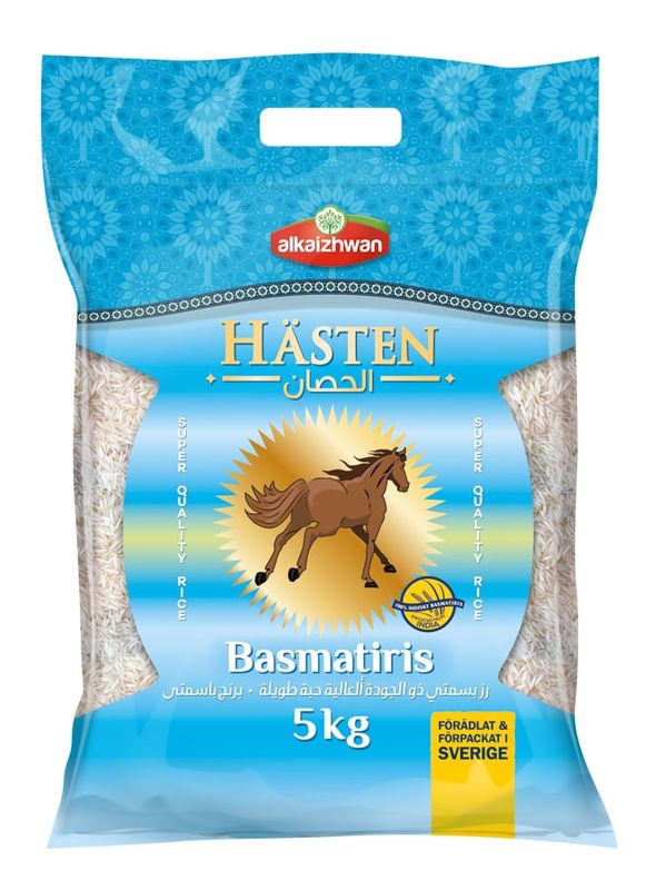 Alkaizhwan Basmati Ris Hästen 1x5kg