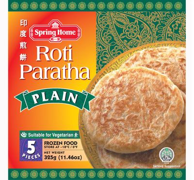 Spring Home Roti Paratha Plain 24x325g