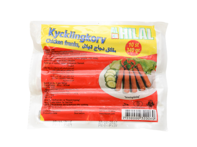 Al hilal Kycklingkorv 32x340g