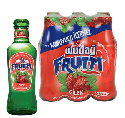 Uludag frutti Dryck Jordgubb (6-Pack) 4x1200ml