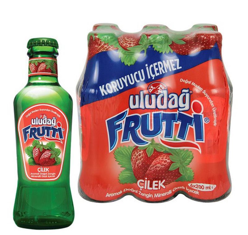 Uludag Jordgubb (6-Pack) 24x200ml