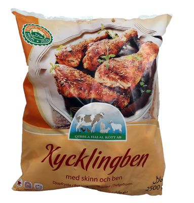 Qibbla Kycklingben 4x2.5kg