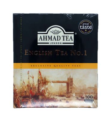 Ahmad Tea English NO.1 (påsar) 12x200g