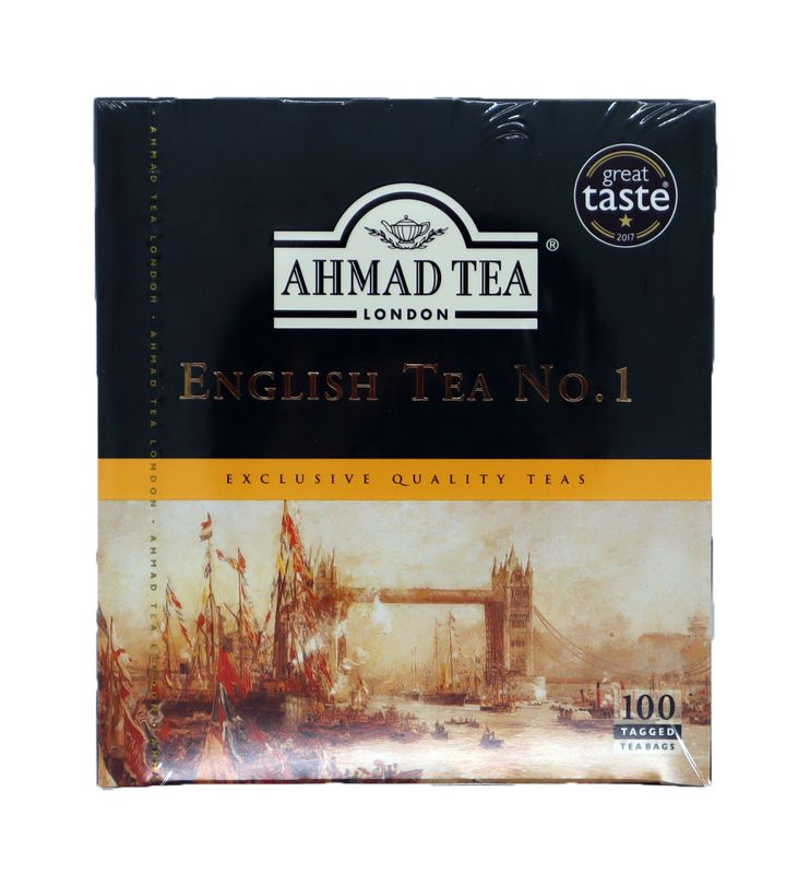 Ahmad Tea English NO.1 (påsar) 12x200g