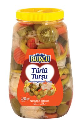 Burcu Mix Pickles 4x3.7kg