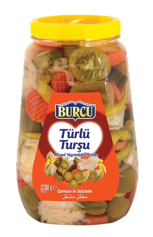 Burcu Mix Pickles 4x3,7kg