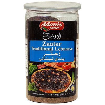 Adonis spices Zaatar Blandning - Lebanesisk Stil 12x454g