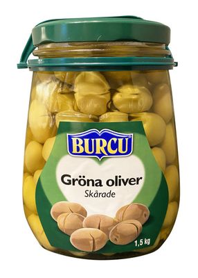 Burcu Gröna Oliver Skårade 6x1.5kg
