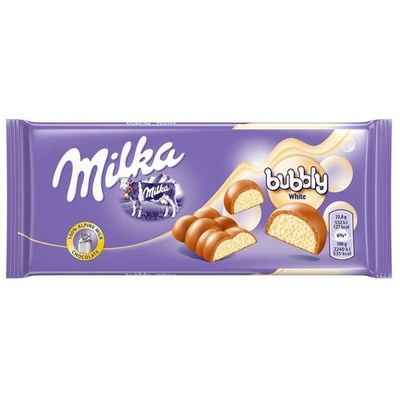 Milka Bubbly white Chocolate milk 15x95g