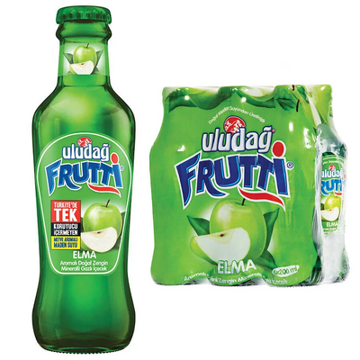 Uludag frutti Dryck Grönt Äpple (6-Pack) 4x1200ml