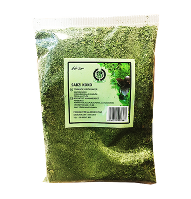 Fontana Torkade Grönsaker (Sabzi Koko) 20x150g
