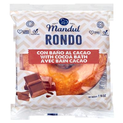 Mandul Rondo choklad doppade 6x220g
