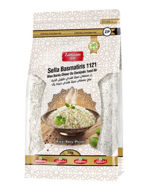 Alkaizhwan Ris Basmati Zamzam 12x1kg